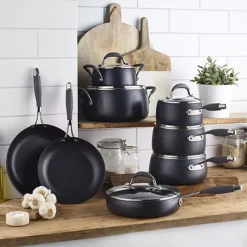 Lakeland Hard Anodised Bell Shaped 20cm Saucepan 10 Lakeland Hard Anodised Bell Shaped 20cm Saucepan -Lake Land 73060 2