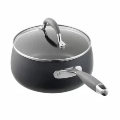 Lakeland Hard Anodised Bell Shaped 20cm Saucepan 13 Lakeland Hard Anodised Bell Shaped 20cm Saucepan -Lake Land 73060 5
