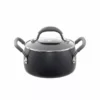 Lakeland Hard Anodised Bell Shaped 16cm Casserole Pan 2 Lakeland Hard Anodised Bell Shaped 16cm Casserole Pan -Lake Land 73062 1