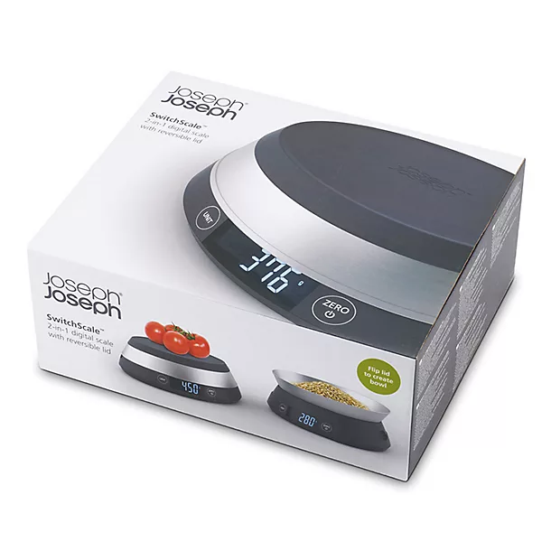 Joseph Joseph SwitchScale 2 In 1 Digital Scale With Reversible Lid 7 Joseph Joseph SwitchScale 2 In 1 Digital Scale With Reversible Lid - Image 5