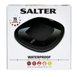 Salter Waterproof Aquatronic Flat Digital Kitchen Scales 9 Salter Waterproof Aquatronic Flat Digital Kitchen Scales -Lake Land 73202 4