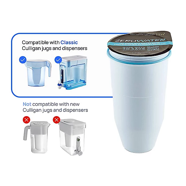 ZeroWater Replacement Water Filters - Pack Of 2 5 ZeroWater Replacement Water Filters - Pack Of 2 - Image 3
