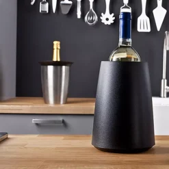 Vacu Vin Active Wine Cooler Elegant Black -Lake Land 73560 4