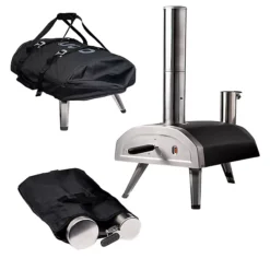 Ooni Fyra 12 Wood Pellet Pizza Oven And Carry Cover Bundle
