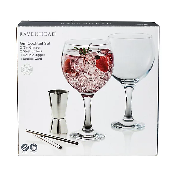 Ravenhead Gin Cocktail Set 6 Ravenhead Gin Cocktail Set - Image 4