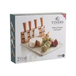 Viners 5 Piece Cheese Serving Set 13 Viners 5 Piece Cheese Serving Set -Lake Land 74144 6