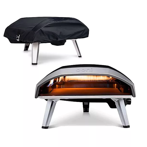 Ooni Koda 16 Gas-Fired Outdoor Pizza Oven With Baking Stone & Cover Bundle 3 Ooni Koda 16 Gas-Fired Outdoor Pizza Oven With Baking Stone & Cover Bundle
