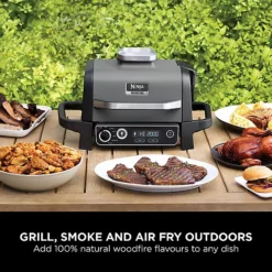 Ninja Woodfire Electric BBQ Grill & Smoker With All-Purpose Pellets Bundle -Lake Land 74481 4